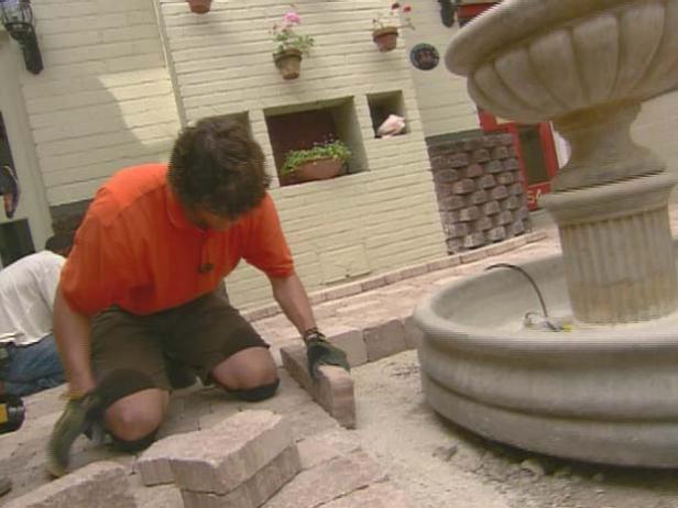 installing the fountain