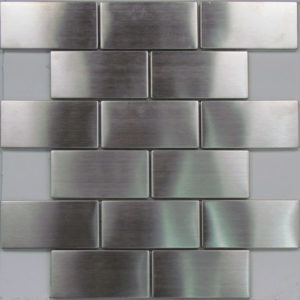 Another example of the perfect metal splashback tile.