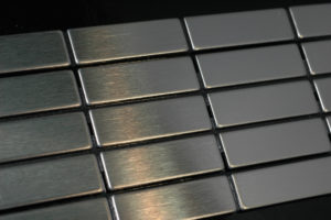 CABIN stainless steel tile ideal for kitchen splashbacks