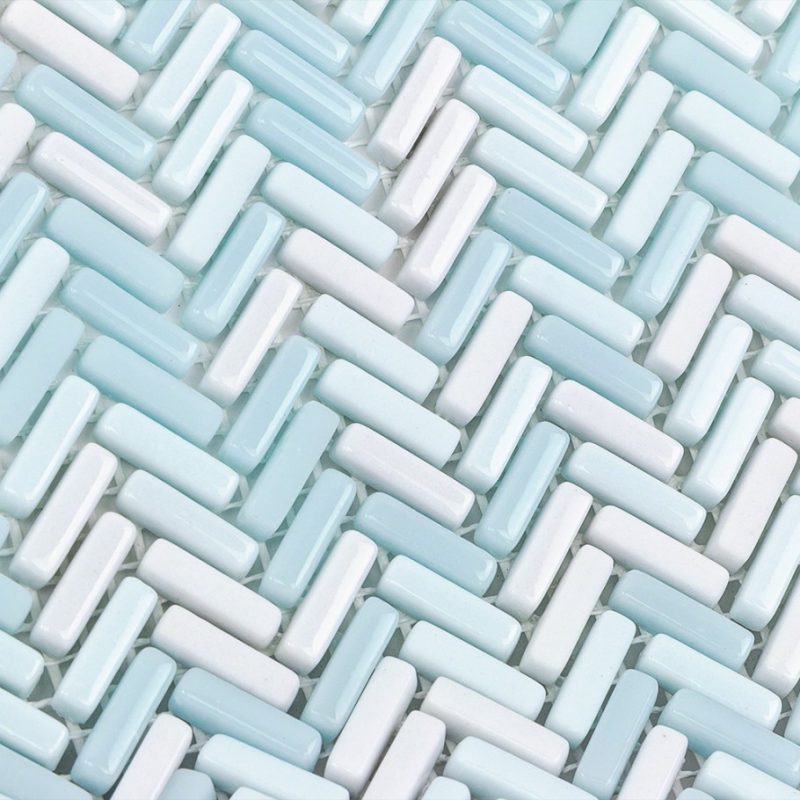 perfect mosaic glass tile for kitchen splashback, wall tile in bathrooms and swimming pool and spa tile