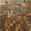 Glass and copper mosaic tile great for the bathroom