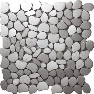 These stainless steel tiles are made from 304 grade stainless steel.