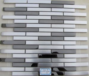 Perfect mosaic stainless steel tile