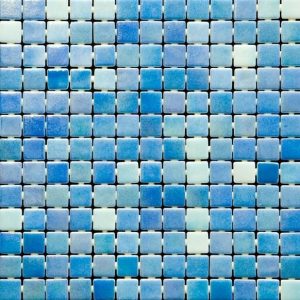 Light blue and some white colours - Tile for swimming pool - Vegas glass tile