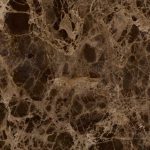 A natural stone tile the Dark Emperador marble tile makes a great wall and floor tile