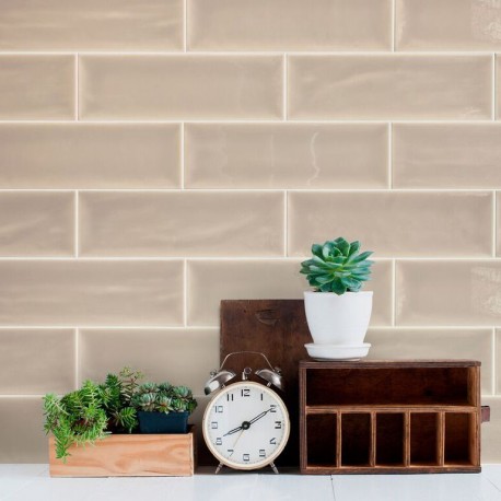 A beautiful subway tile made in Spain. The perfect kitchen splashback tile. The Maple brown spanish tile is made from ceramic and makes the perfect wall tile for any kitchen or bathroom