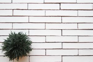 A beautiful white terracotta tile perfect for walls