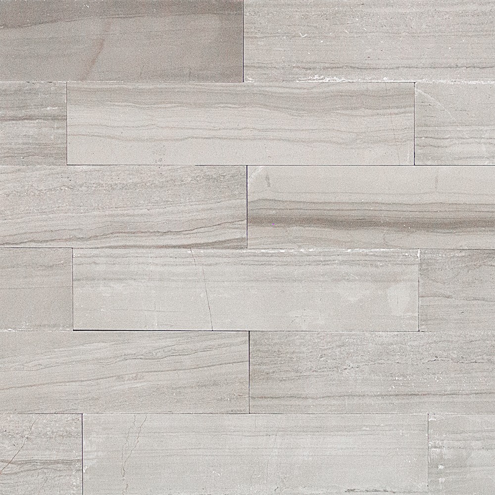 Brushed Athens Gray is a marble tile perfectly suited as a wal tile in your bathroom or kitchen, petrfect as a splashback