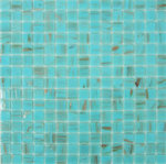 Mystique Azure is the pefect pool tile and splashback tile in light blue colour