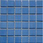 Quartz royal blue mosaic tile for splashbacks and pools