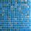 Ocean Blue/Copper glass mosaic wall and pool tile