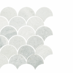 The perfect fishscale subway tile for your kitchen splashback or bathroom wall