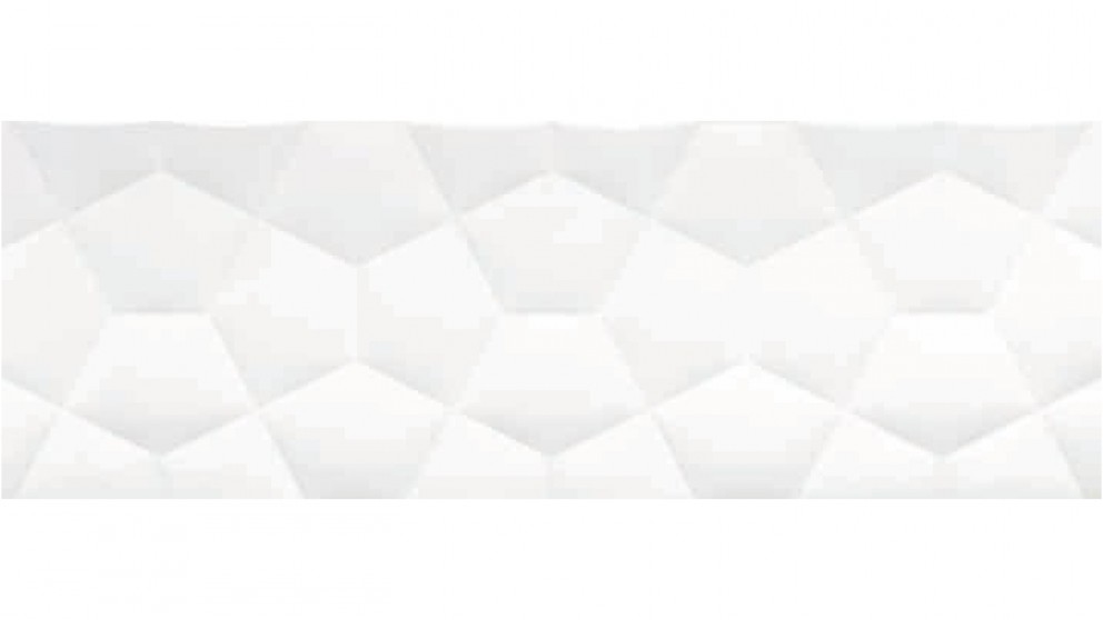 Eliane Ballon 300x900mm Tile - White