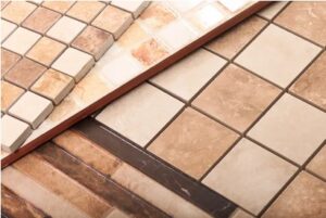 A range of ceramic tiles